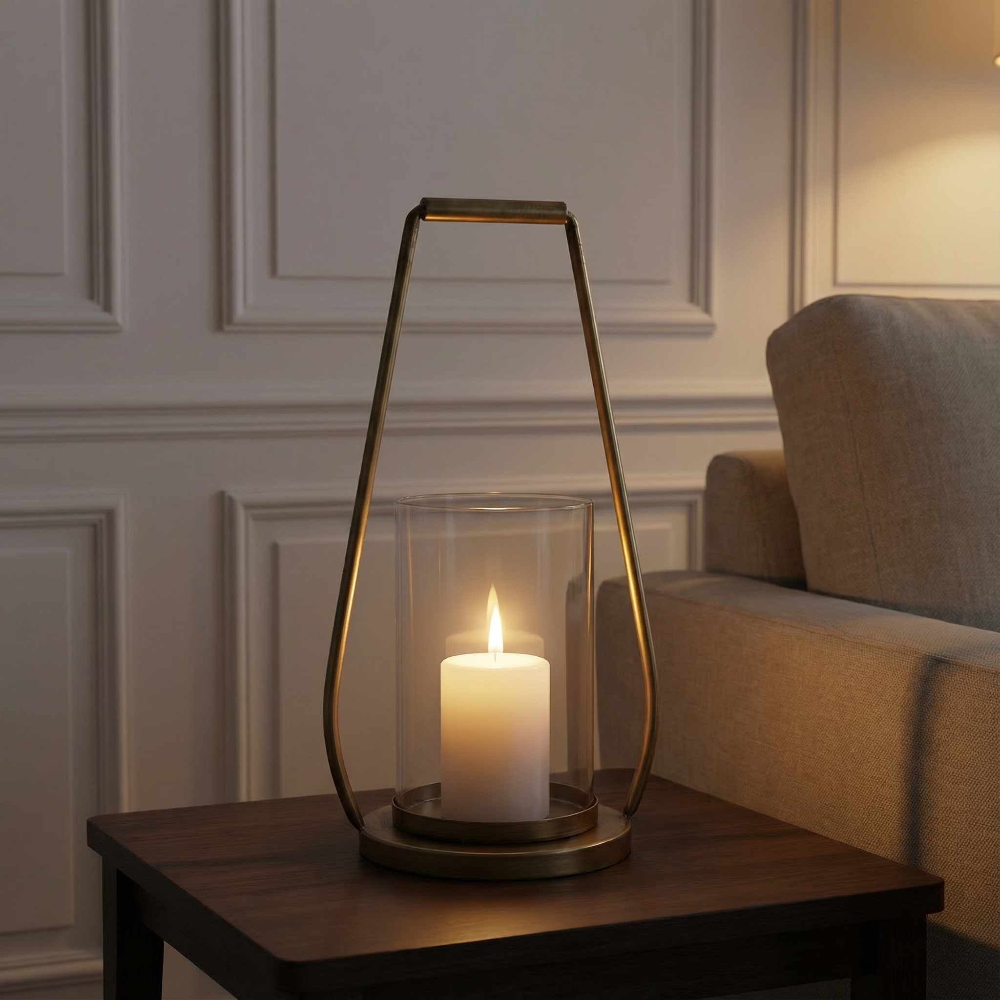 Lanterne en métal Ysel