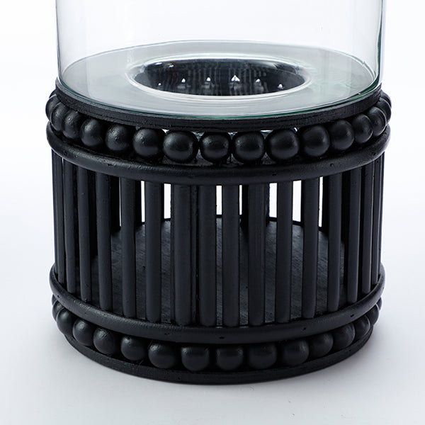 Porte-bougie en bois Perline