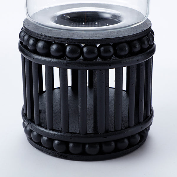 Porte-bougie en bois Perline