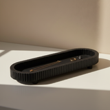 Bandeja decorativa ovalada Palma