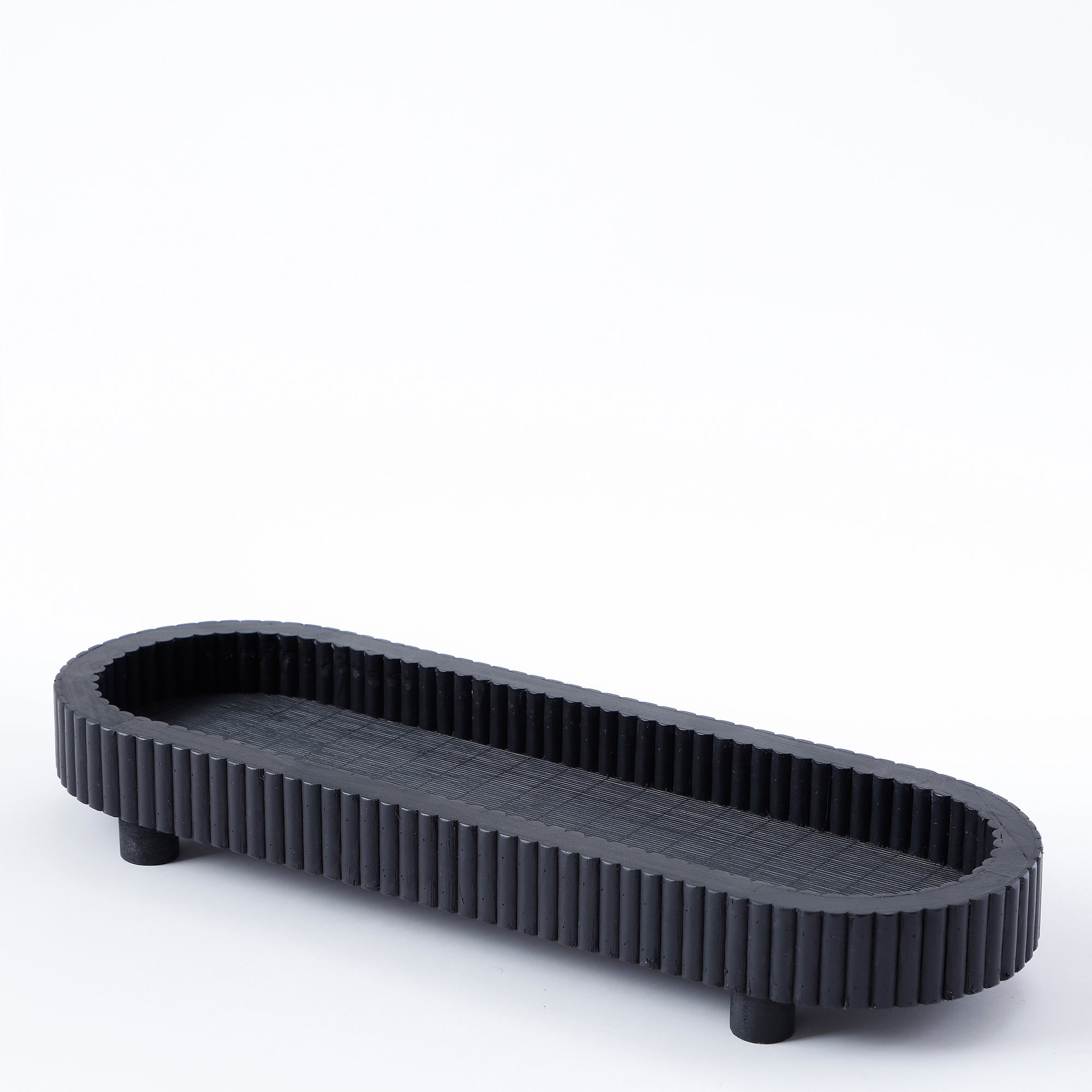 Palma oval decorative tray