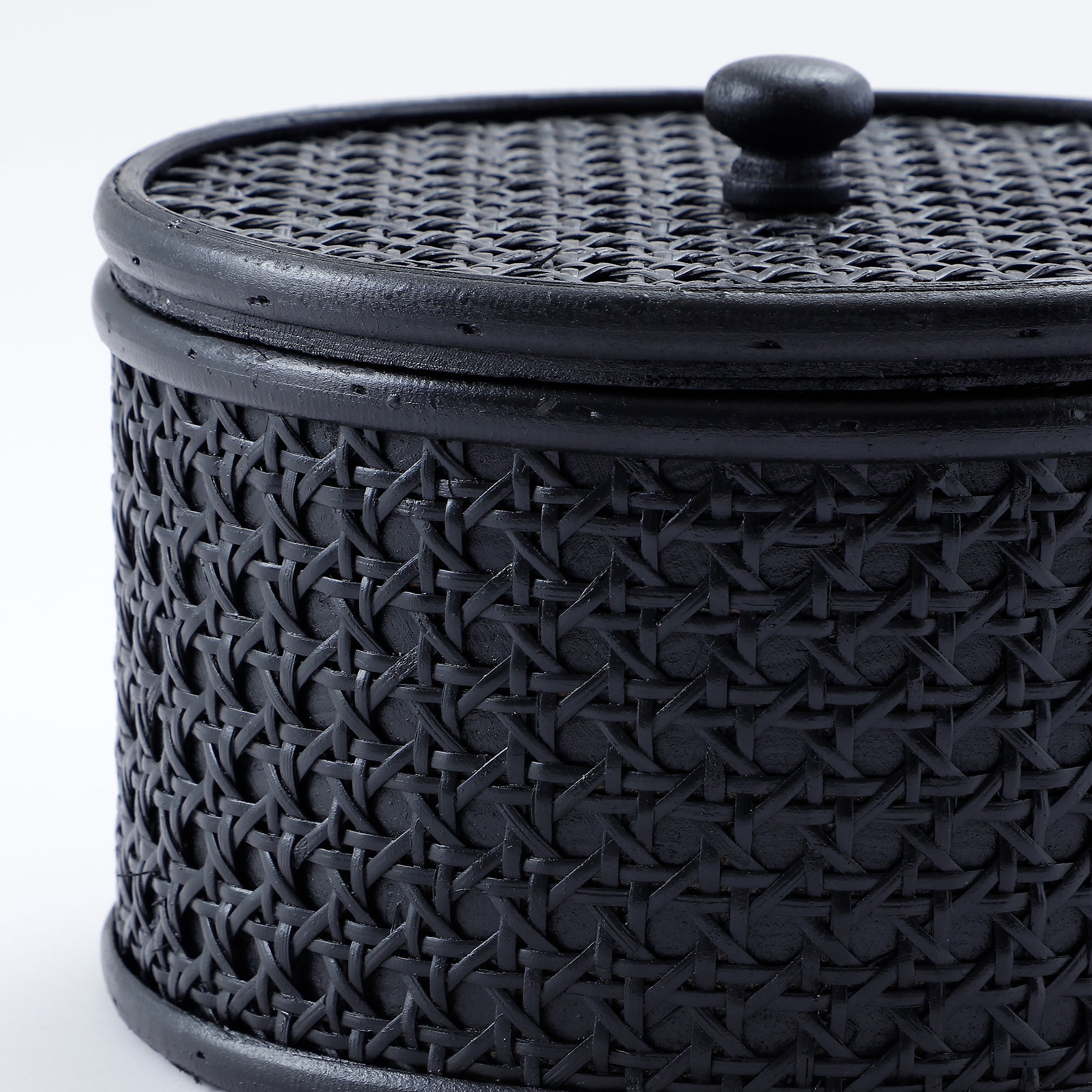 Round Rattan Boxes Mila