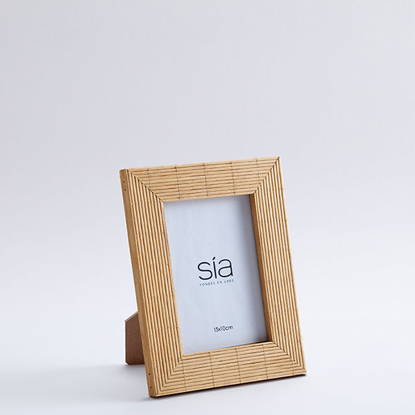 Cadre Photo Bali en bambou 10x15