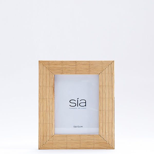 Cadre Photo Bali en bambou 10x15