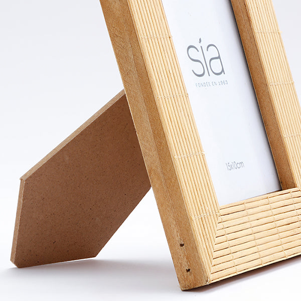 Cadre Photo Bali en bambou 10x15