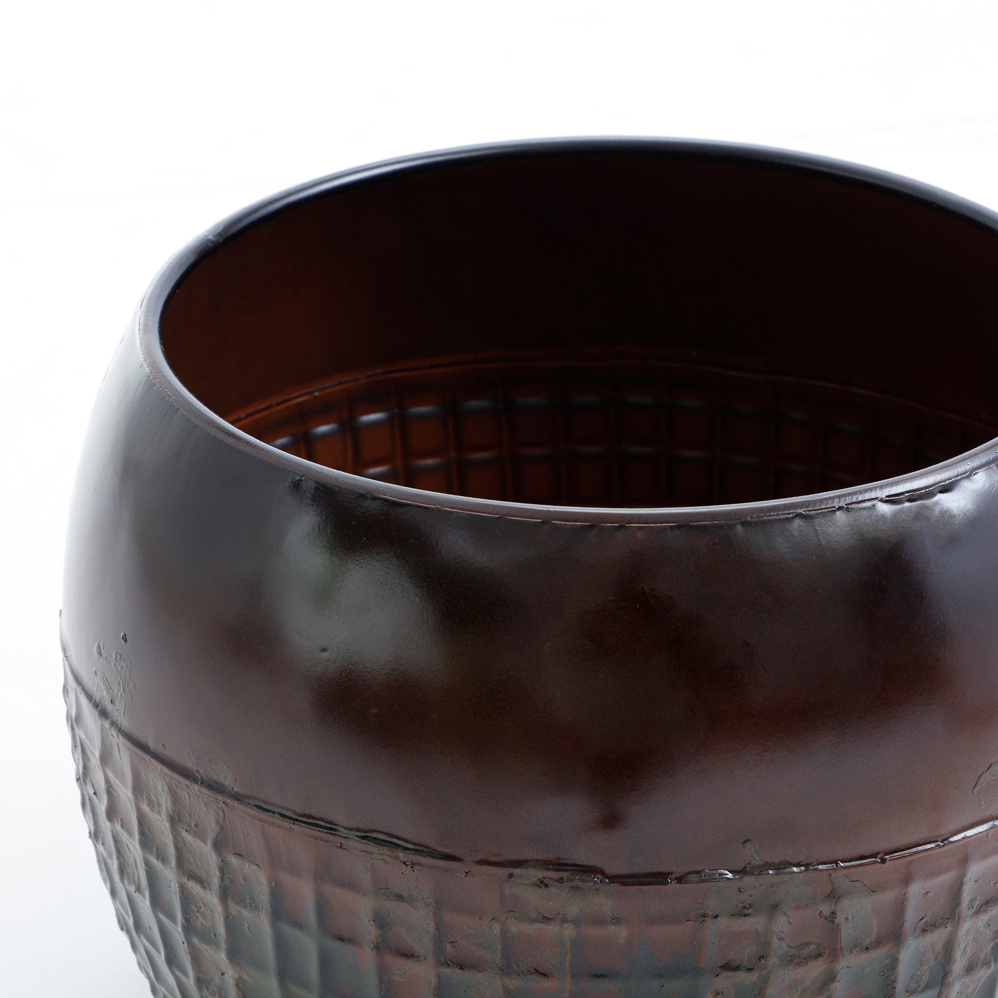 Metal cache pots Elen