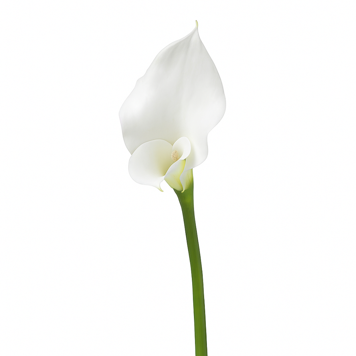 Premium 75cm long spathe Arum stem