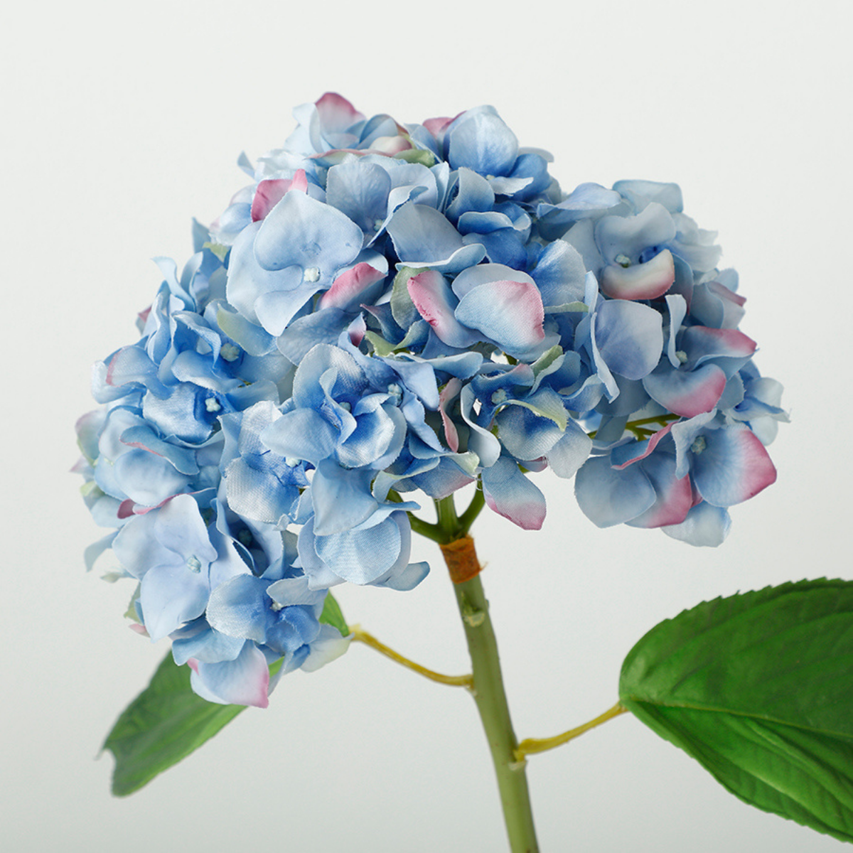 Tige d'Hortensia avec feuilles Premium 45cm