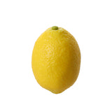 Citron artificiel jaune en plastique