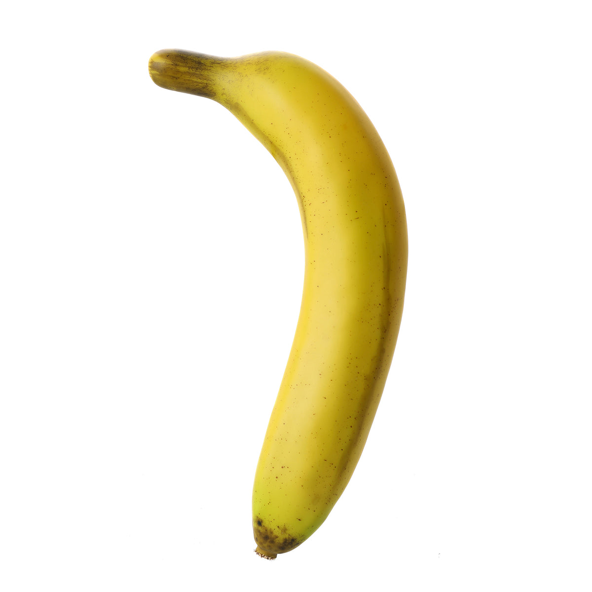 Banane artificielle jaune en plastique