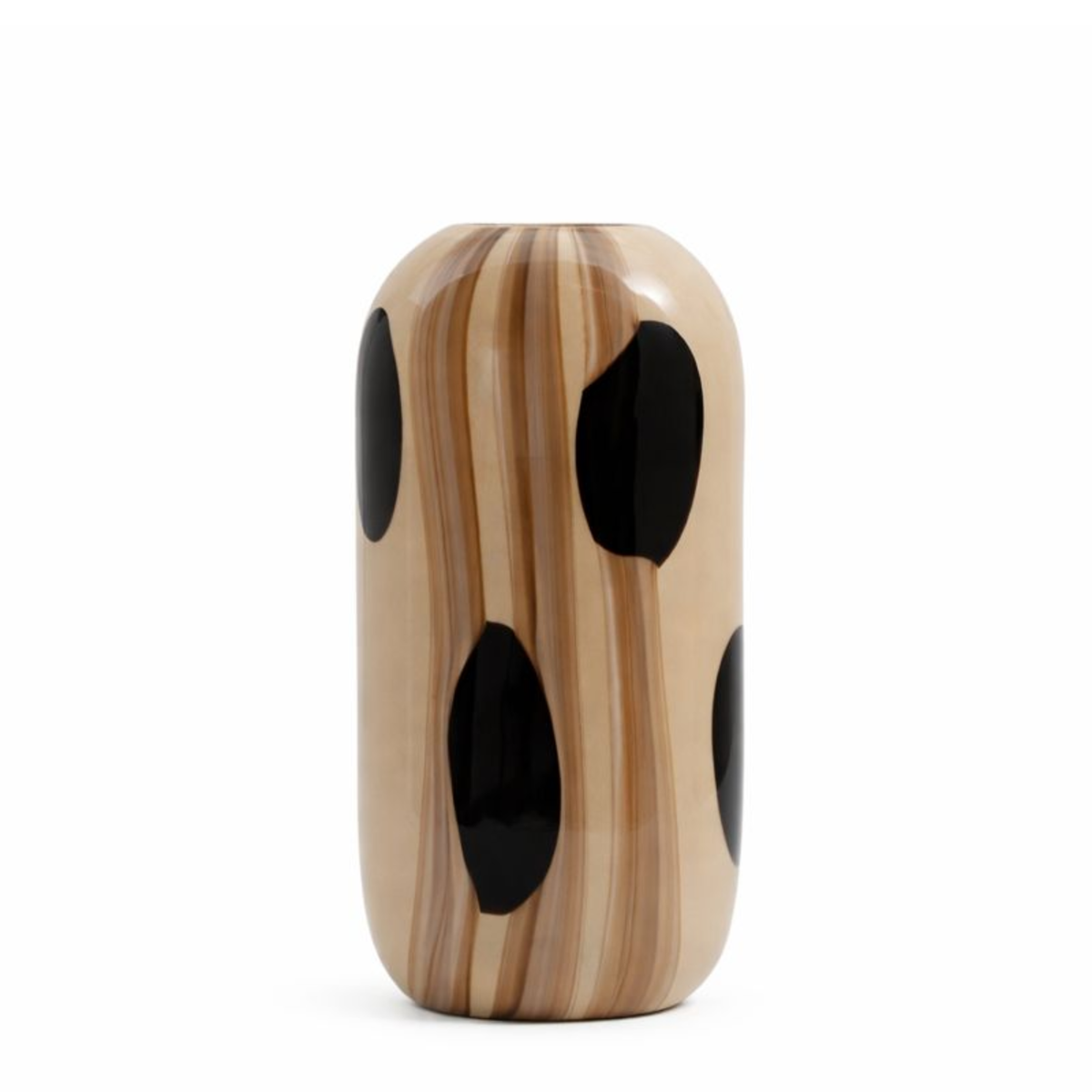 Vase en verre soufflé Dots 38cm