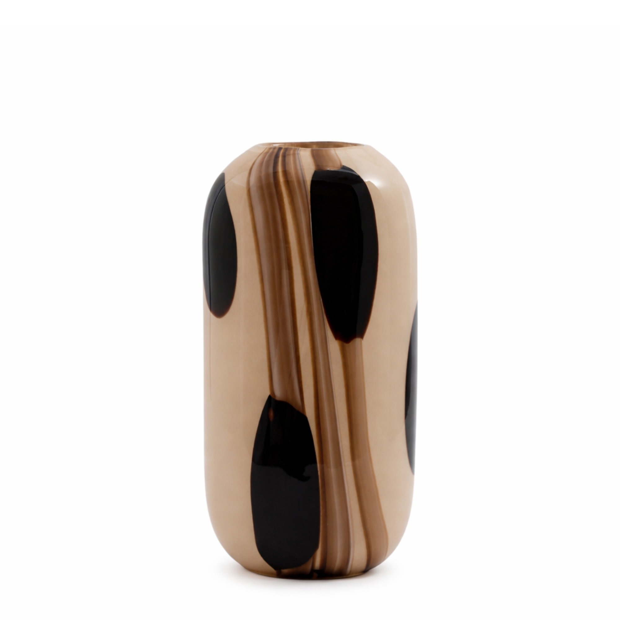 Vase en verre soufflé Dots 33 cm