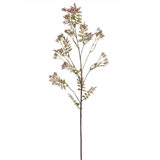 Feuillage pointu avec fleurs 110 cm