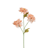 Tige de Dahlia 3 fleurs 63 cm