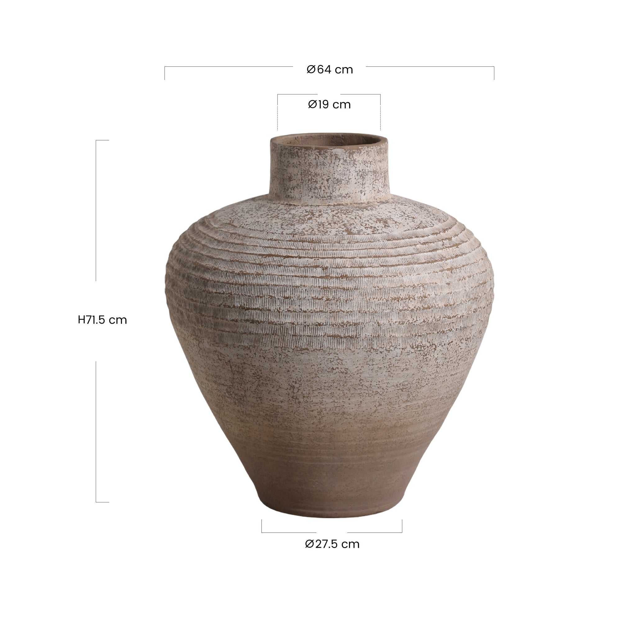 Roma Planter 72 cm