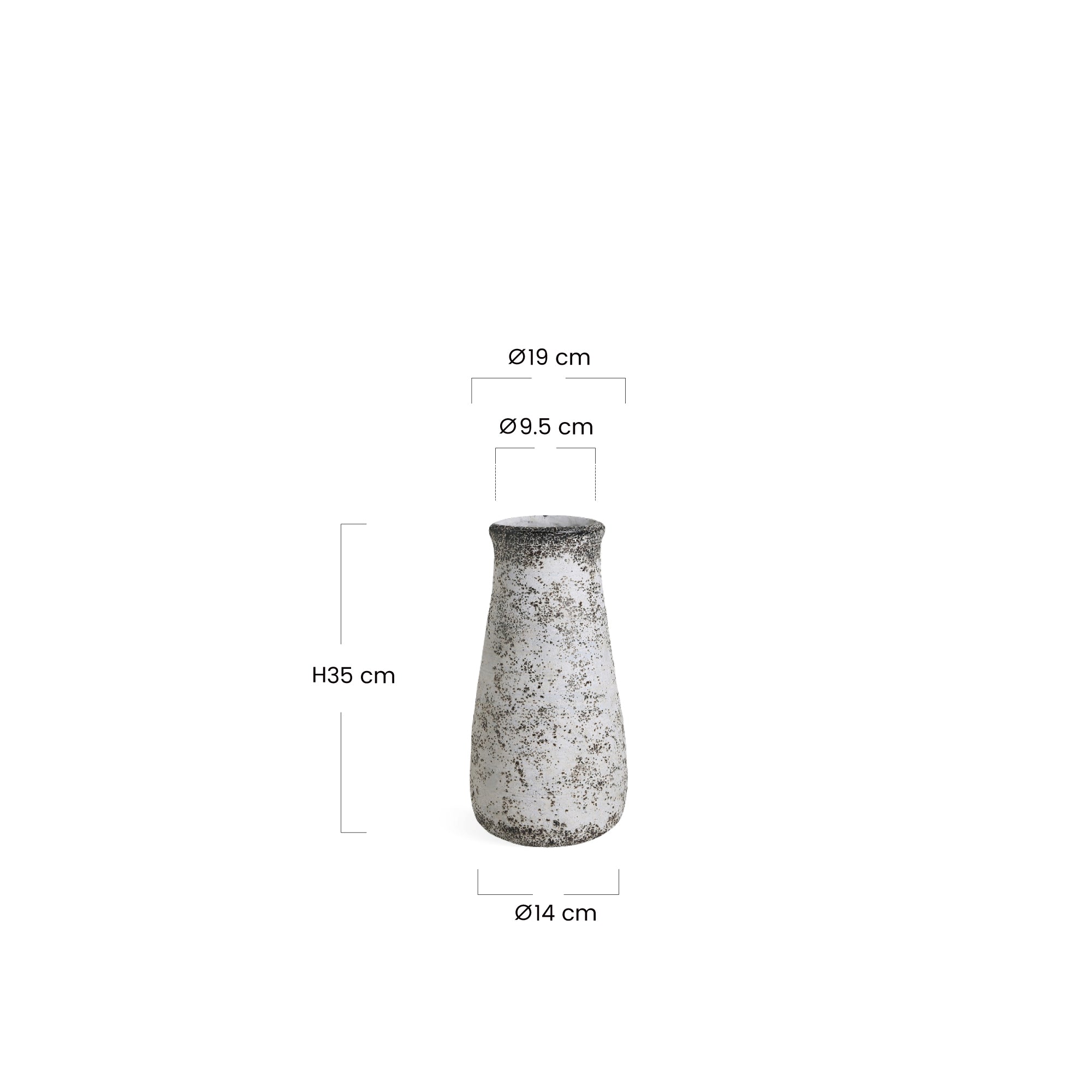 Vase Antica 35 cm