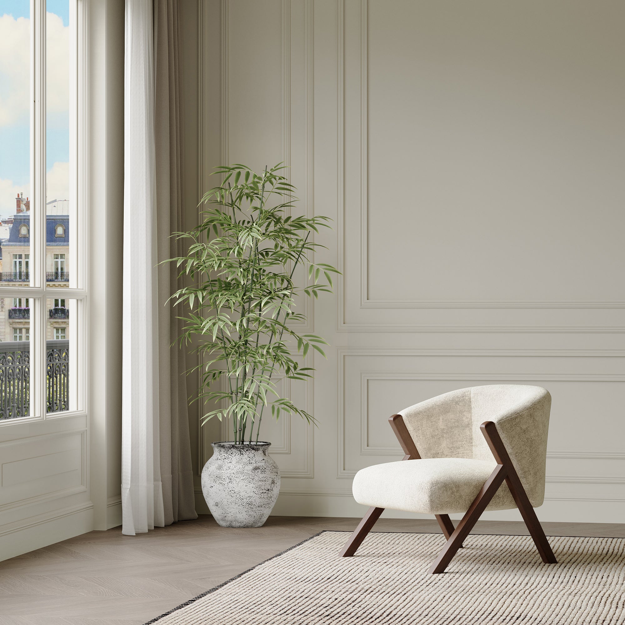 Cache-Pot Antica col évasé 39 cm