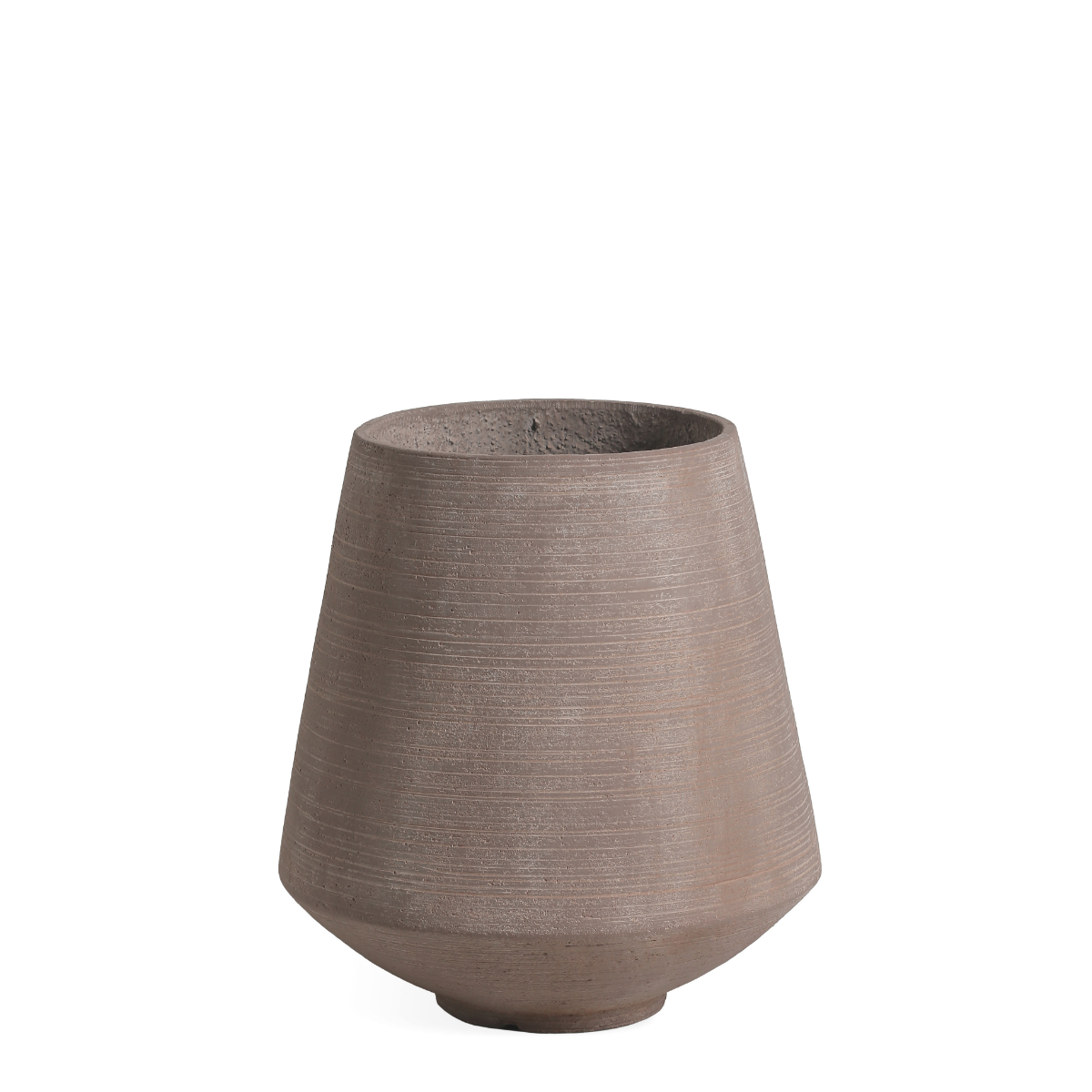 Jardinera cónica zen de 43 cm