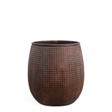 Fioriera Zen con motivo a rombi da 50 cm