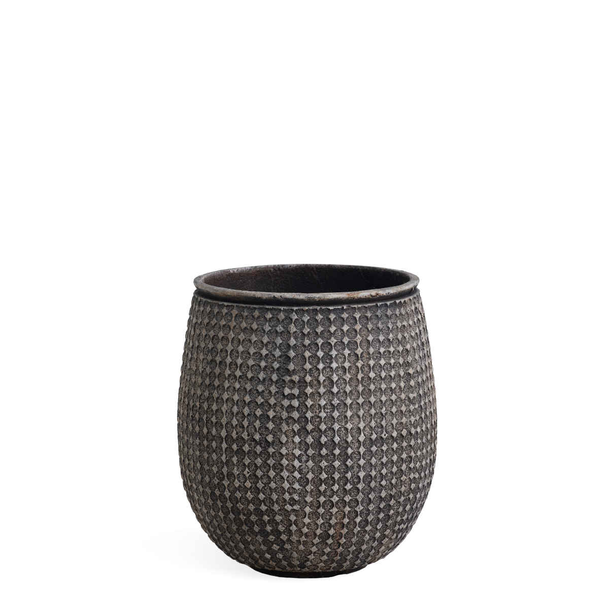 Fioriera Zen con motivo a rombi da 38 cm