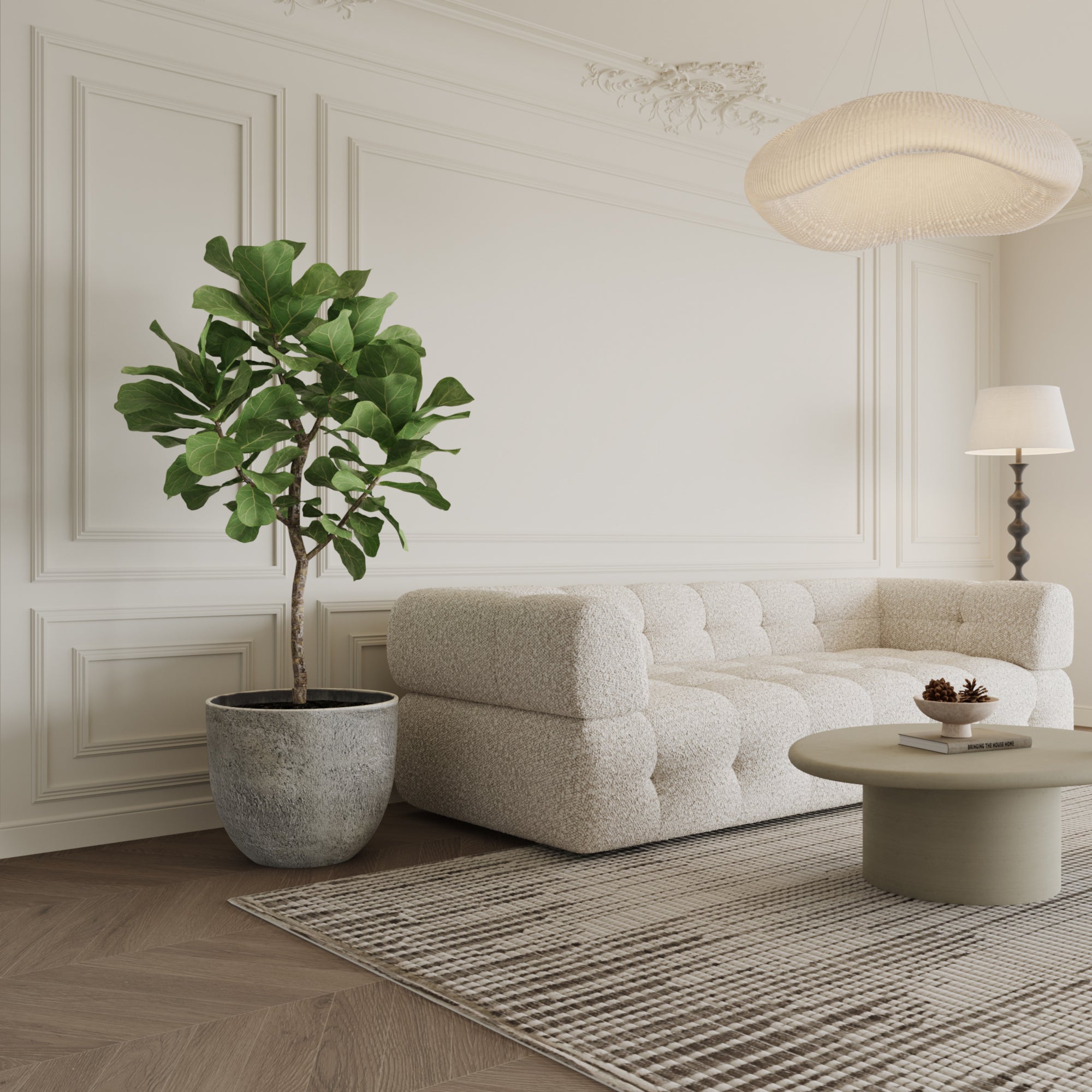 Cache-Pot Terra arrondi 54 cm