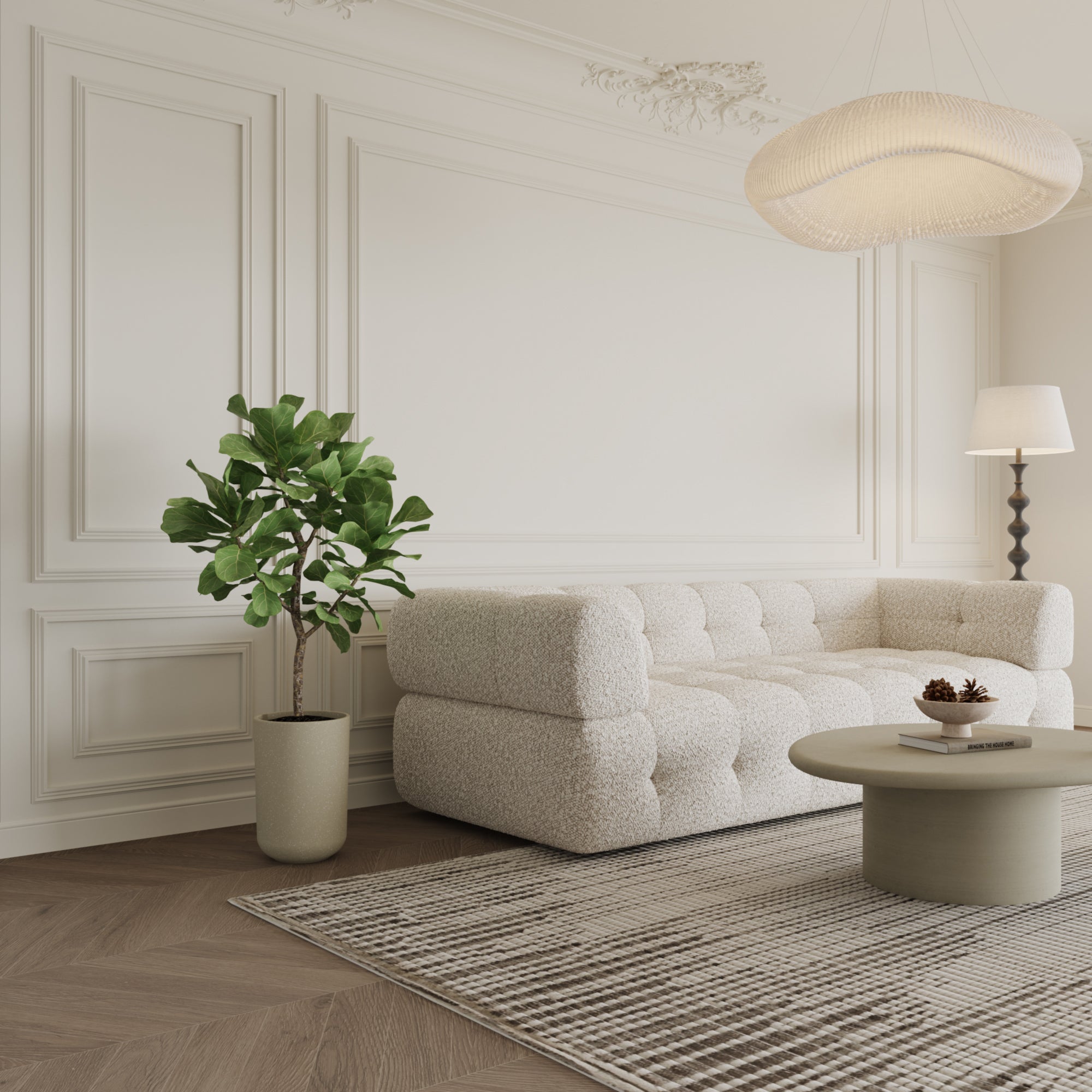 Cache-Pot Terra allongé 40 cm