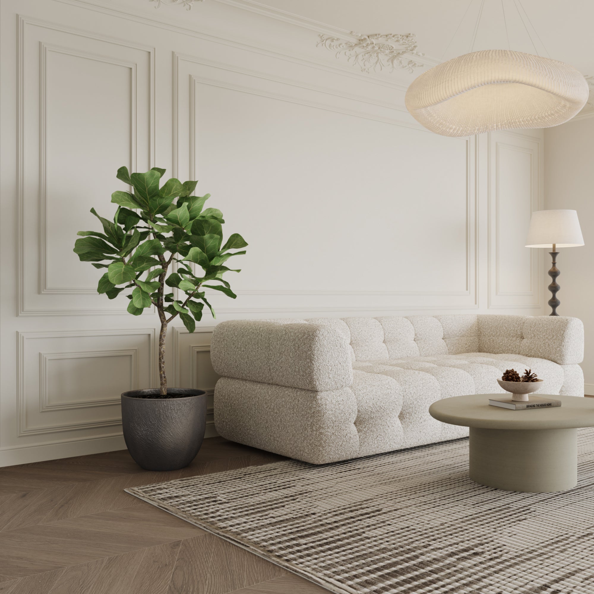 Cache-Pot Terra arrondi 45 cm