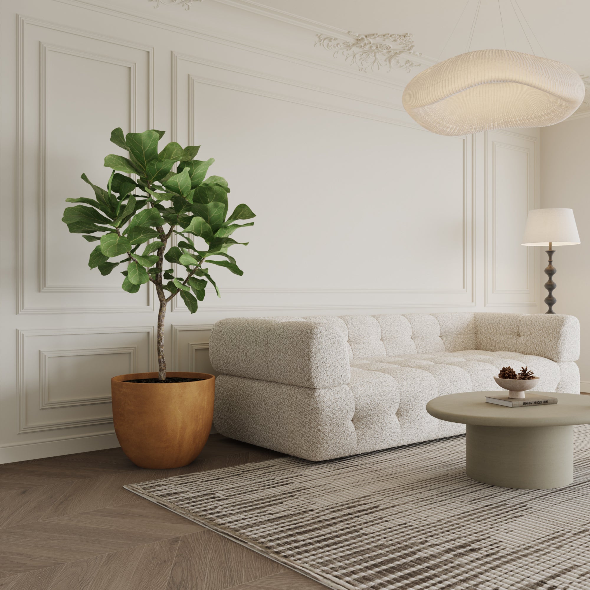 Cache-Pot Terra arrondi 54 cm