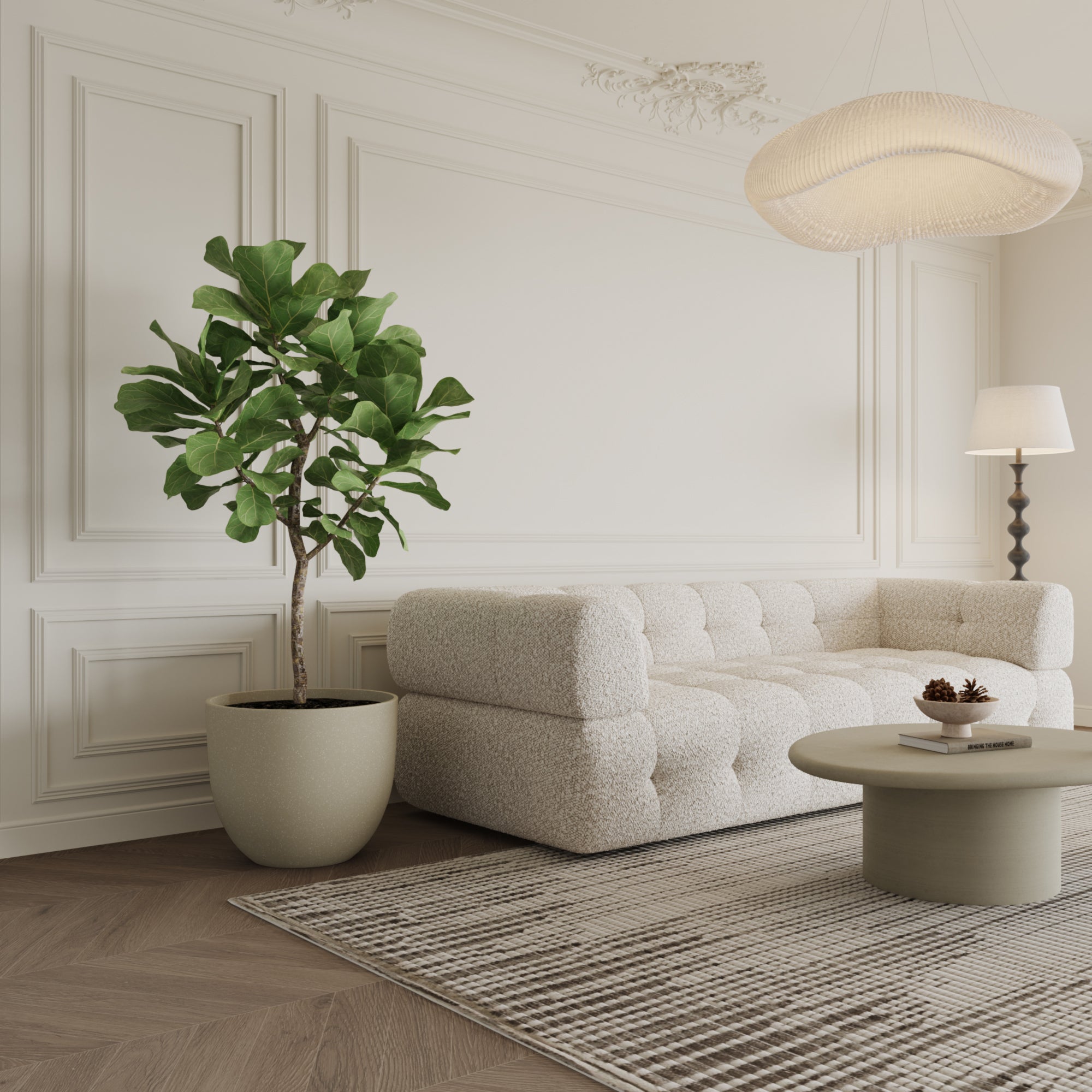 Cache-Pot Terra arrondi 54 cm