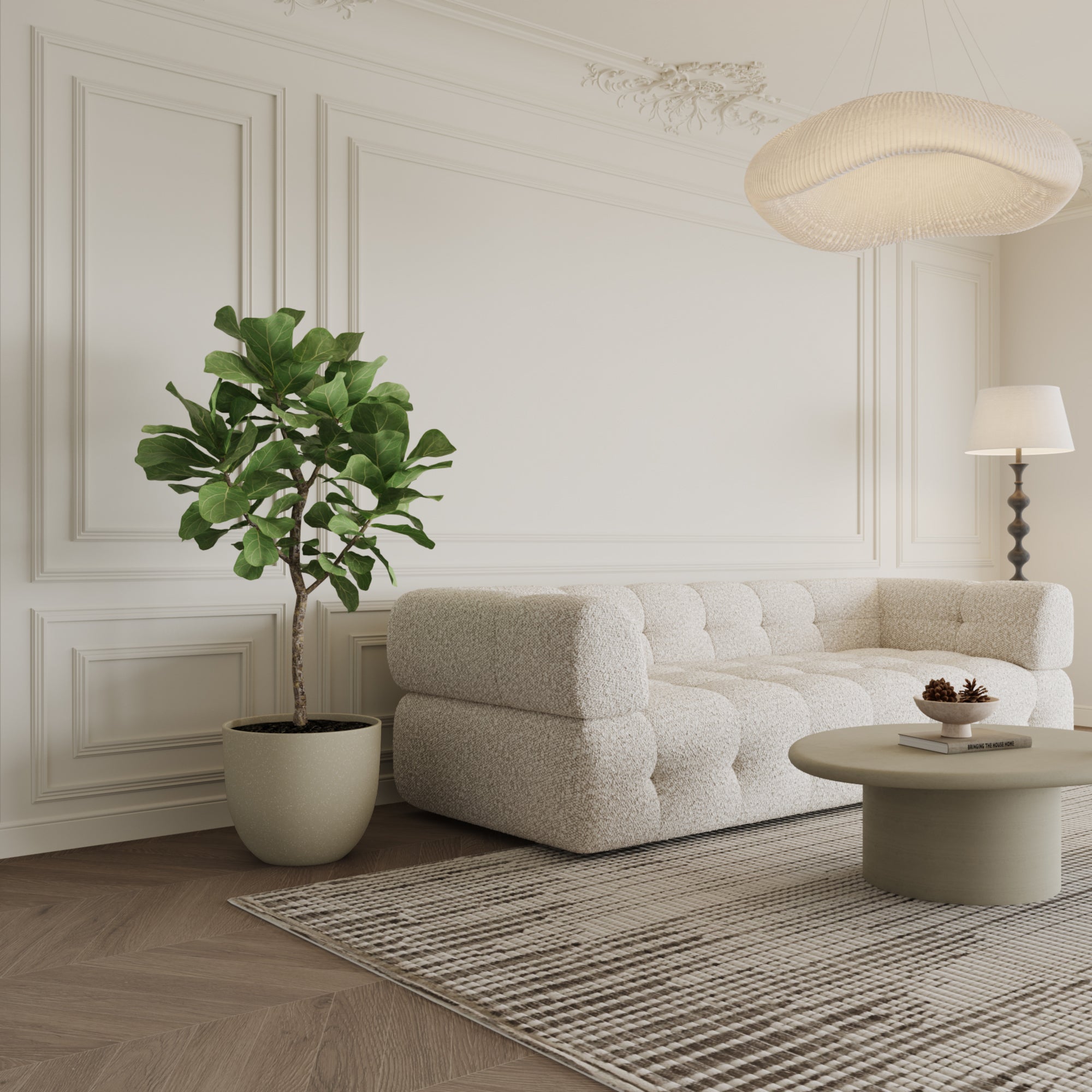 Cache-Pot Terra arrondi 45 cm