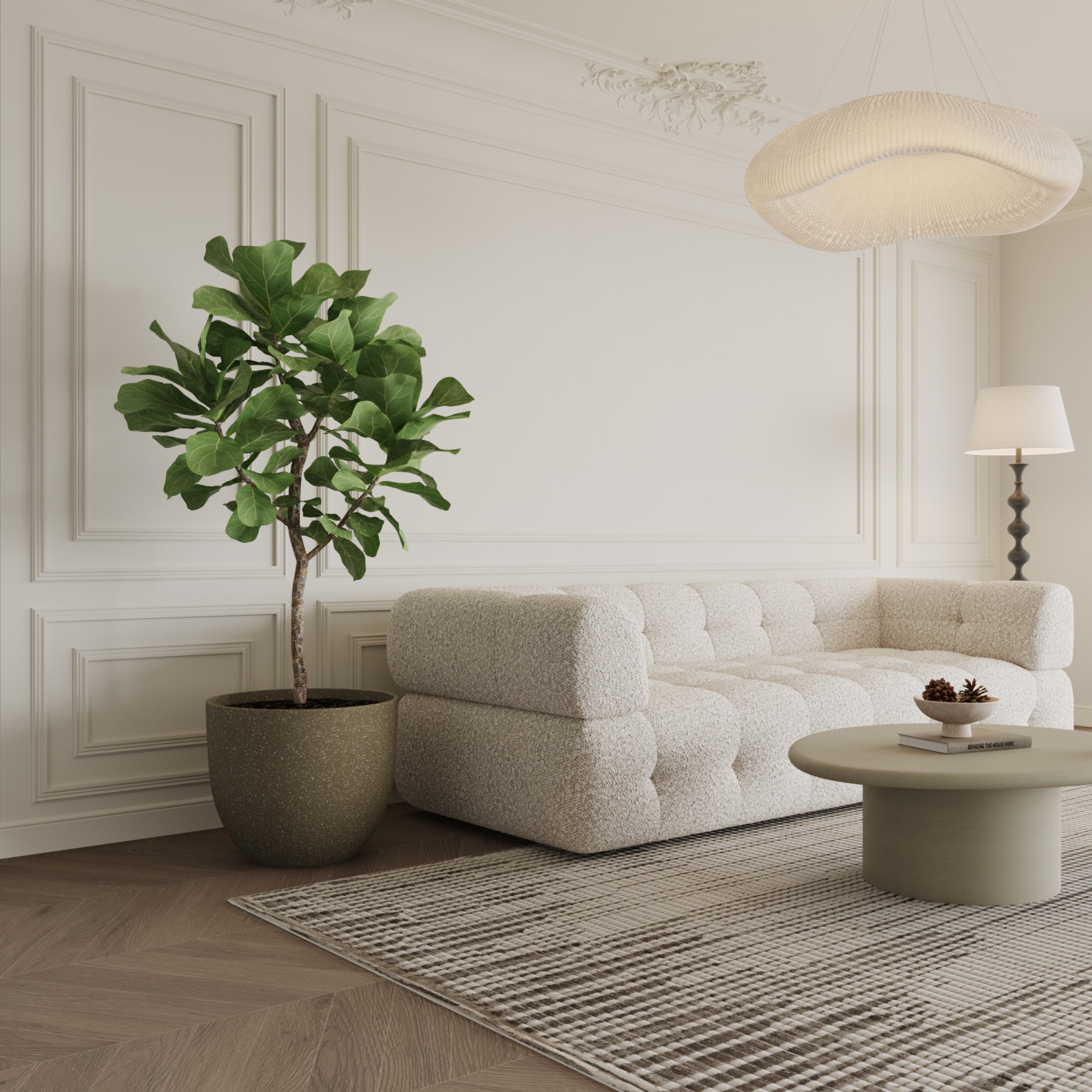 Cache-Pot Terra arrondi 54 cm