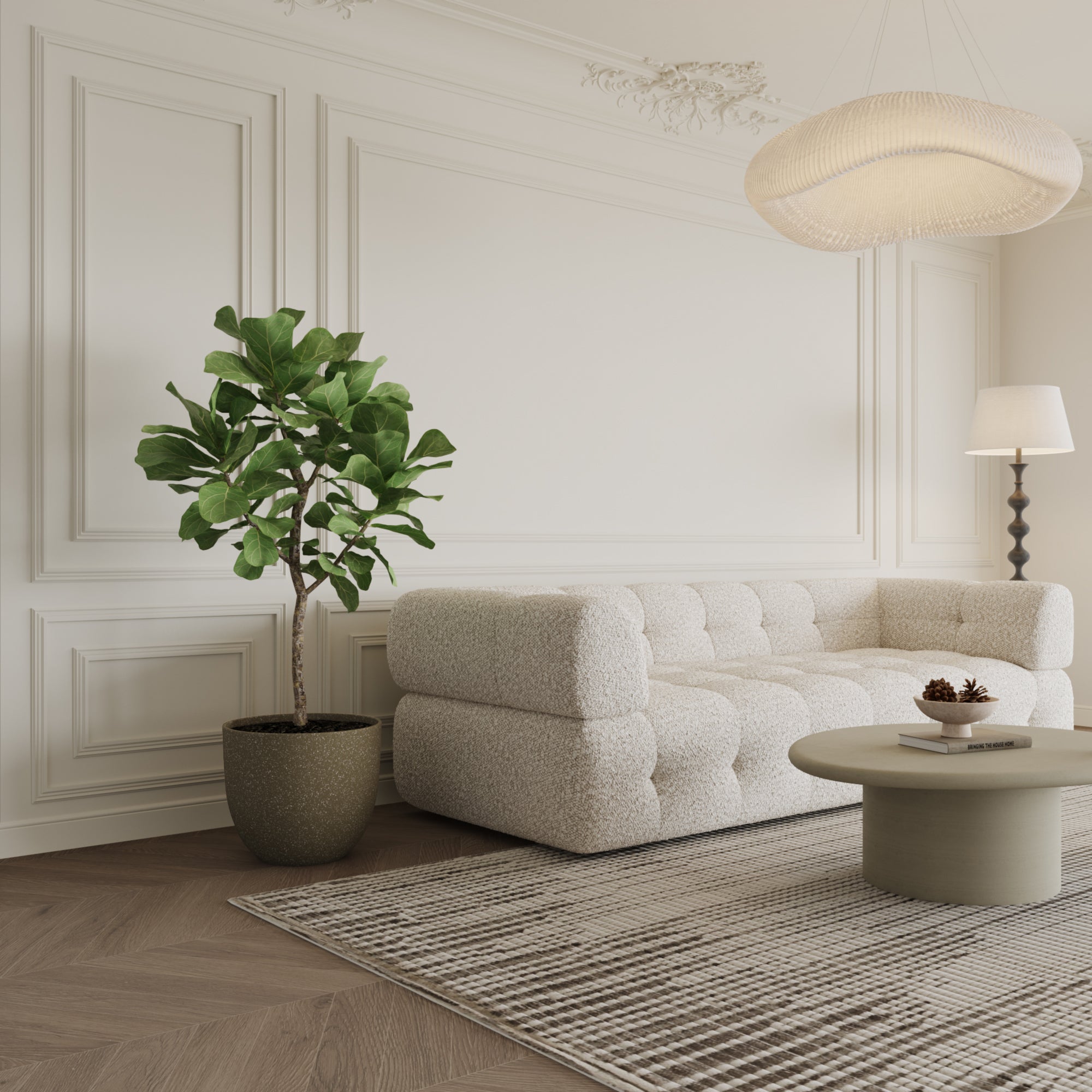 Cache-Pot Terra arrondi 45 cm