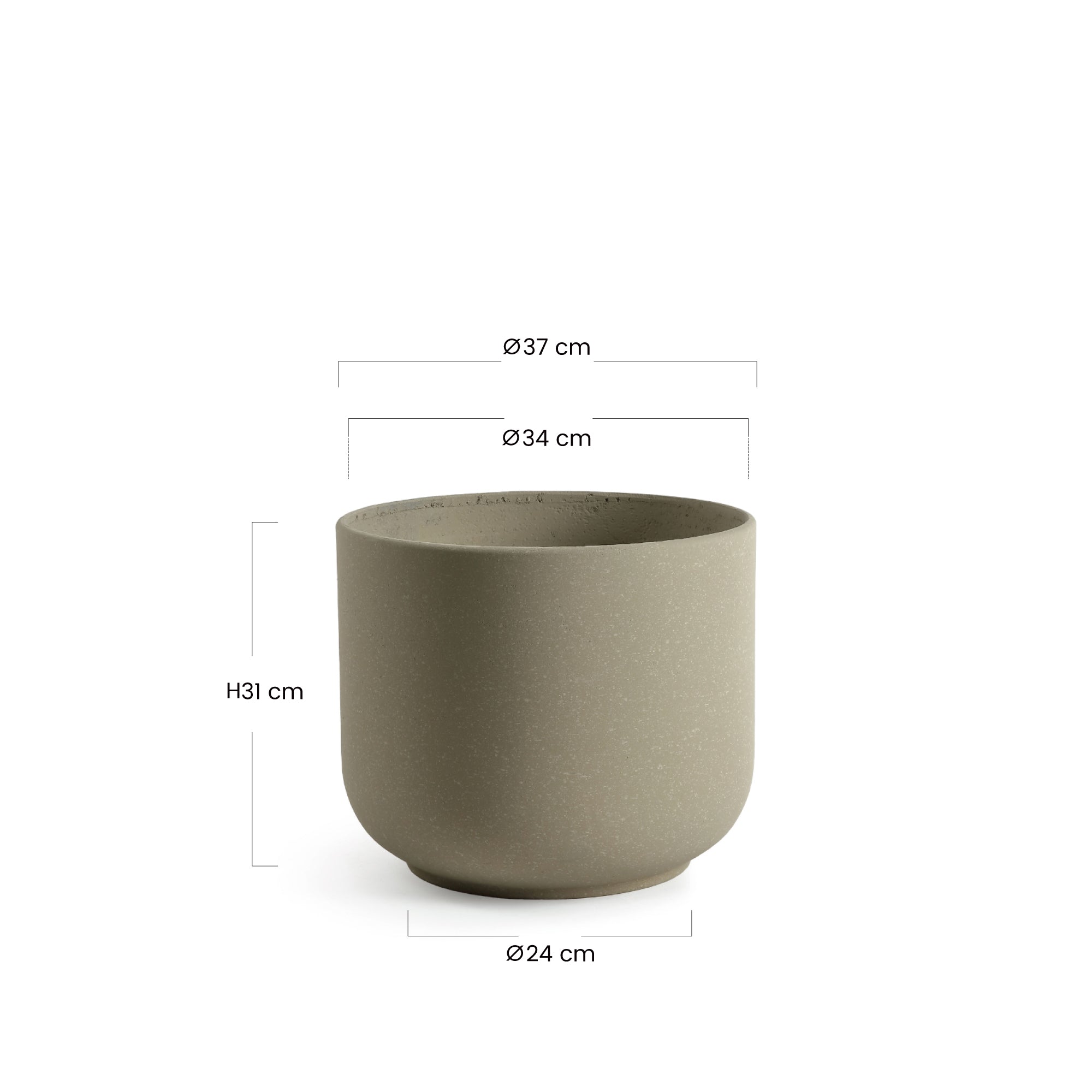 Cache-Pot Terra 37 cm