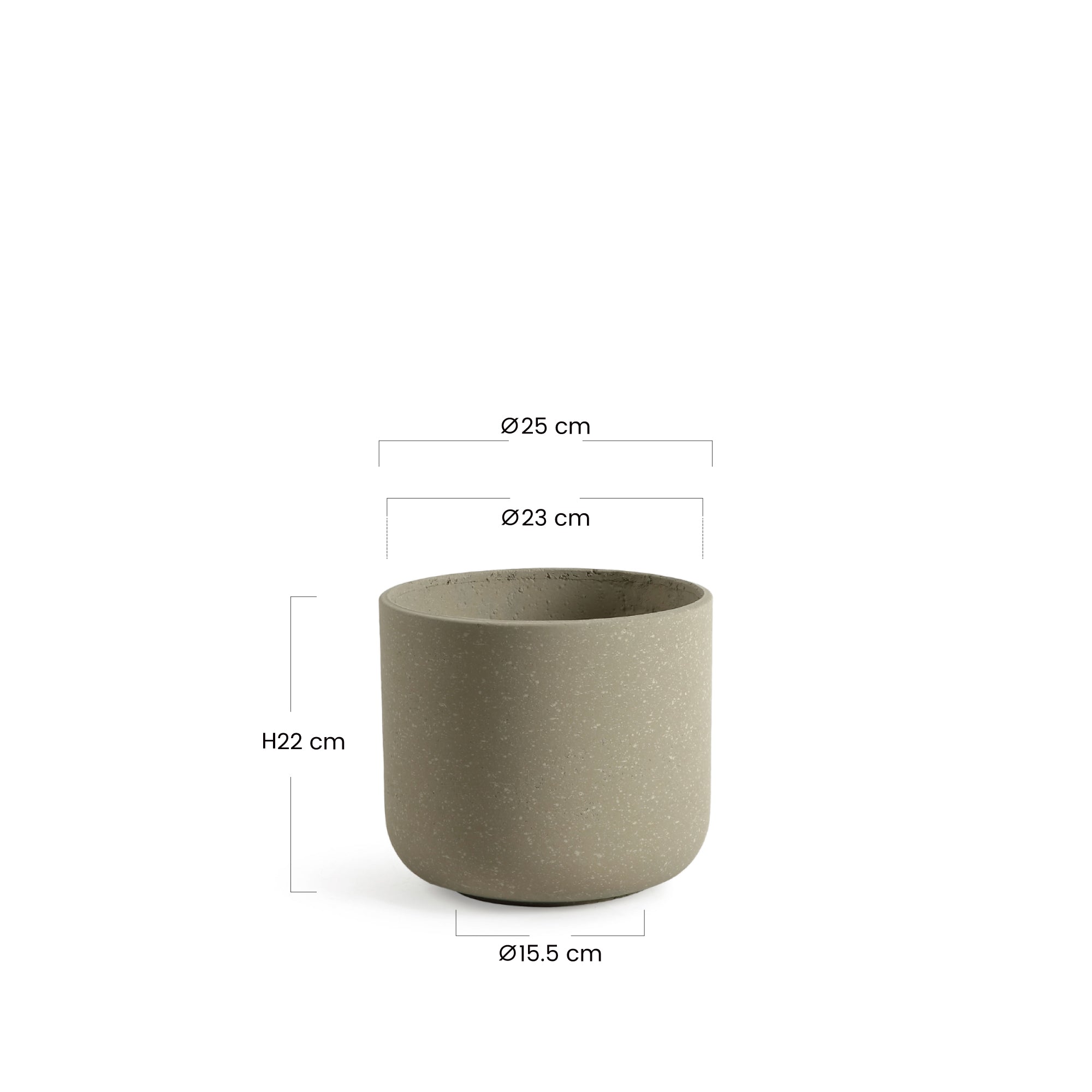 Cache-Pot Terra 25 cm