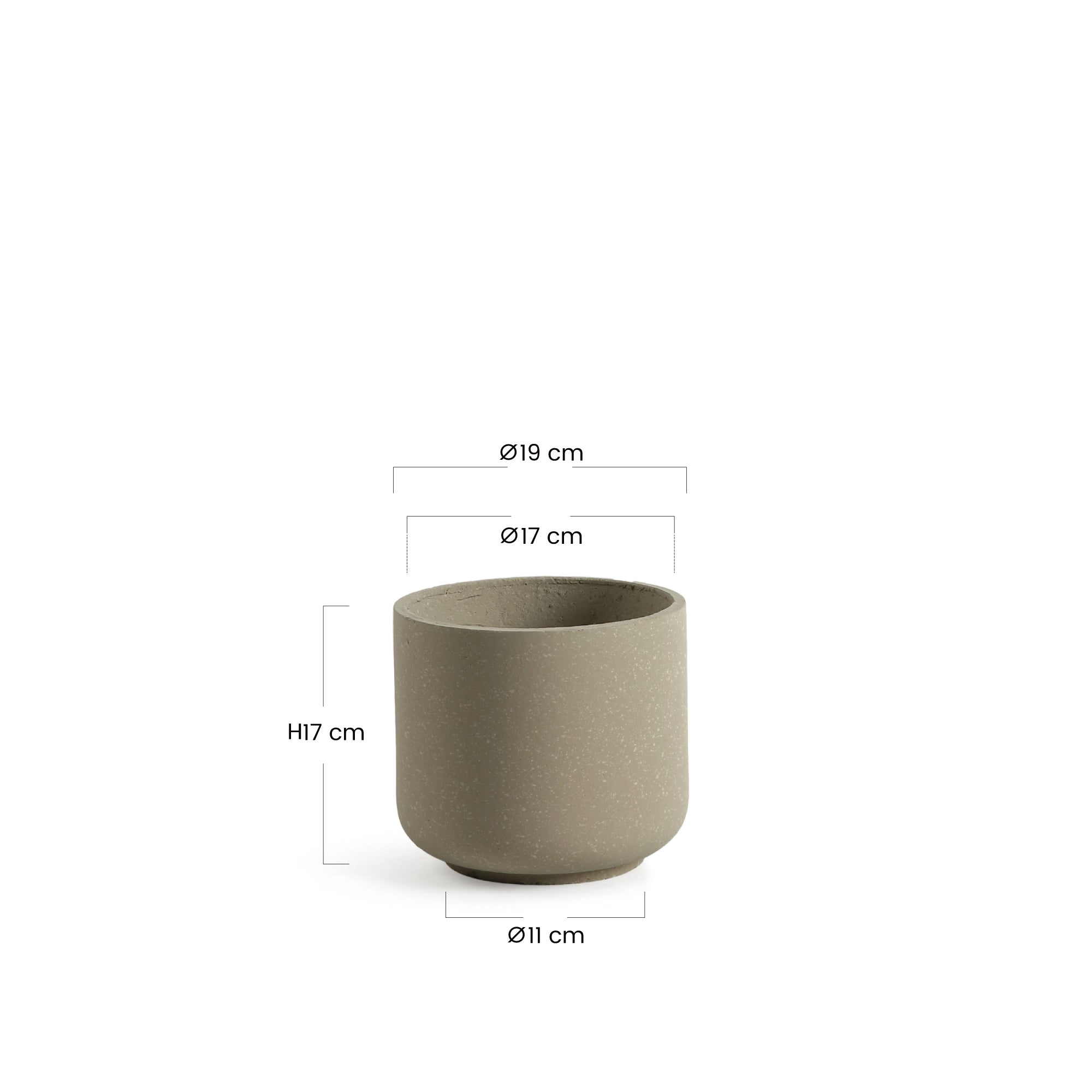 Cache-Pot Terra 19 cm
