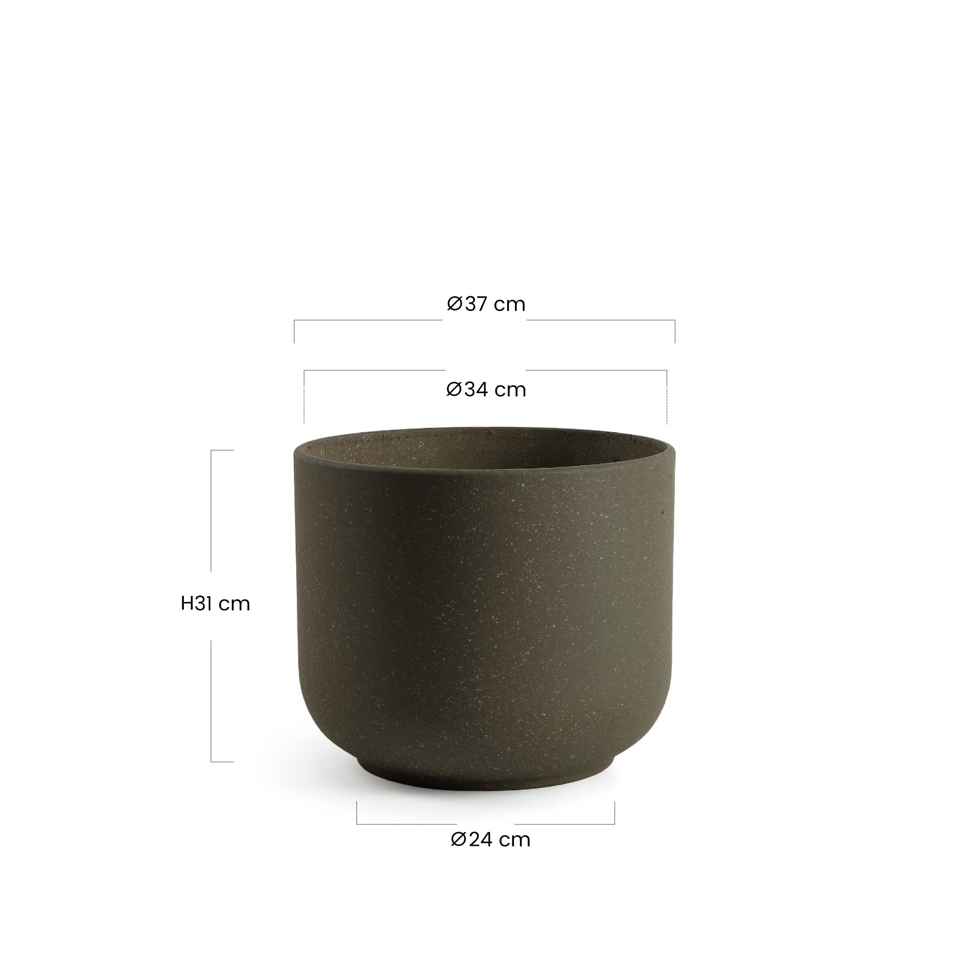 Cache-Pot Terra 37 cm