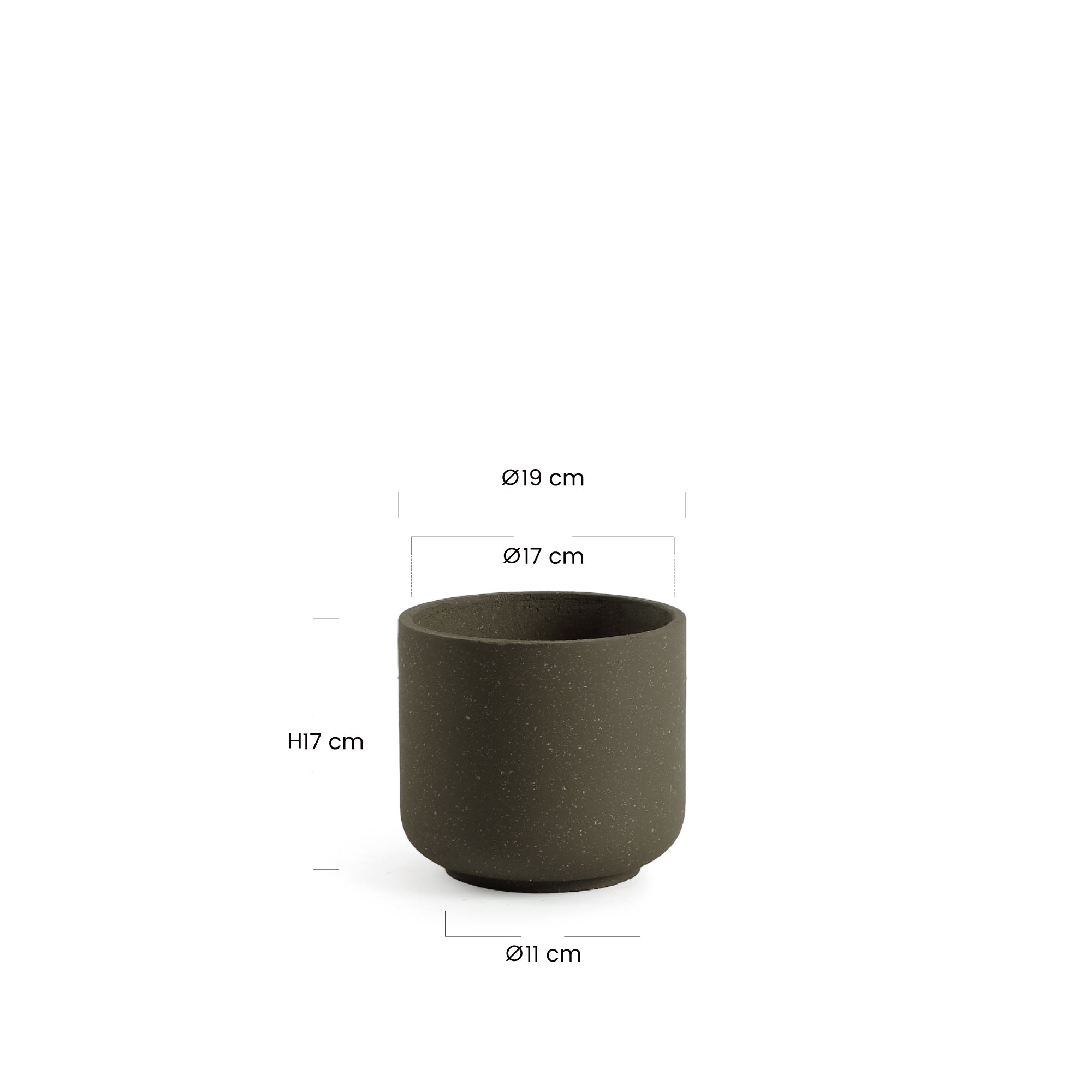 Cache-Pot Terra 19 cm