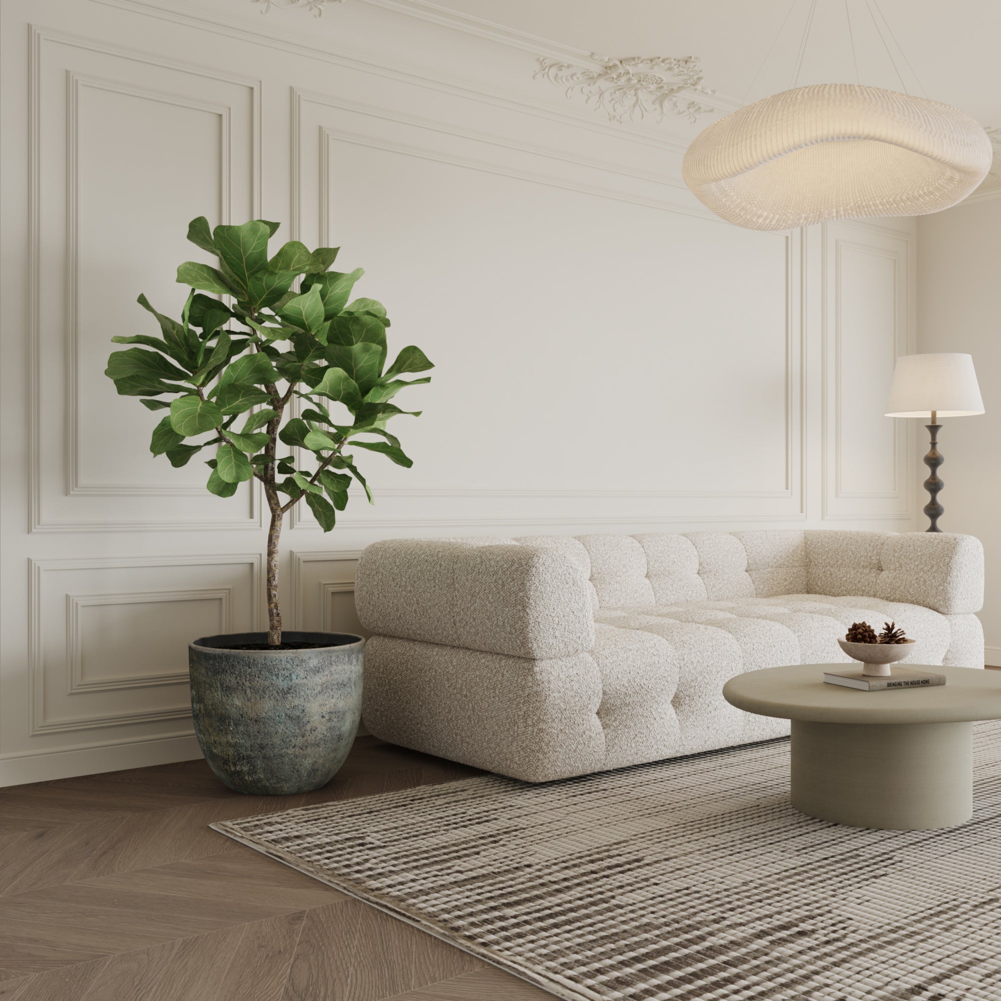 Cache-Pot Terra arrondi 54 cm