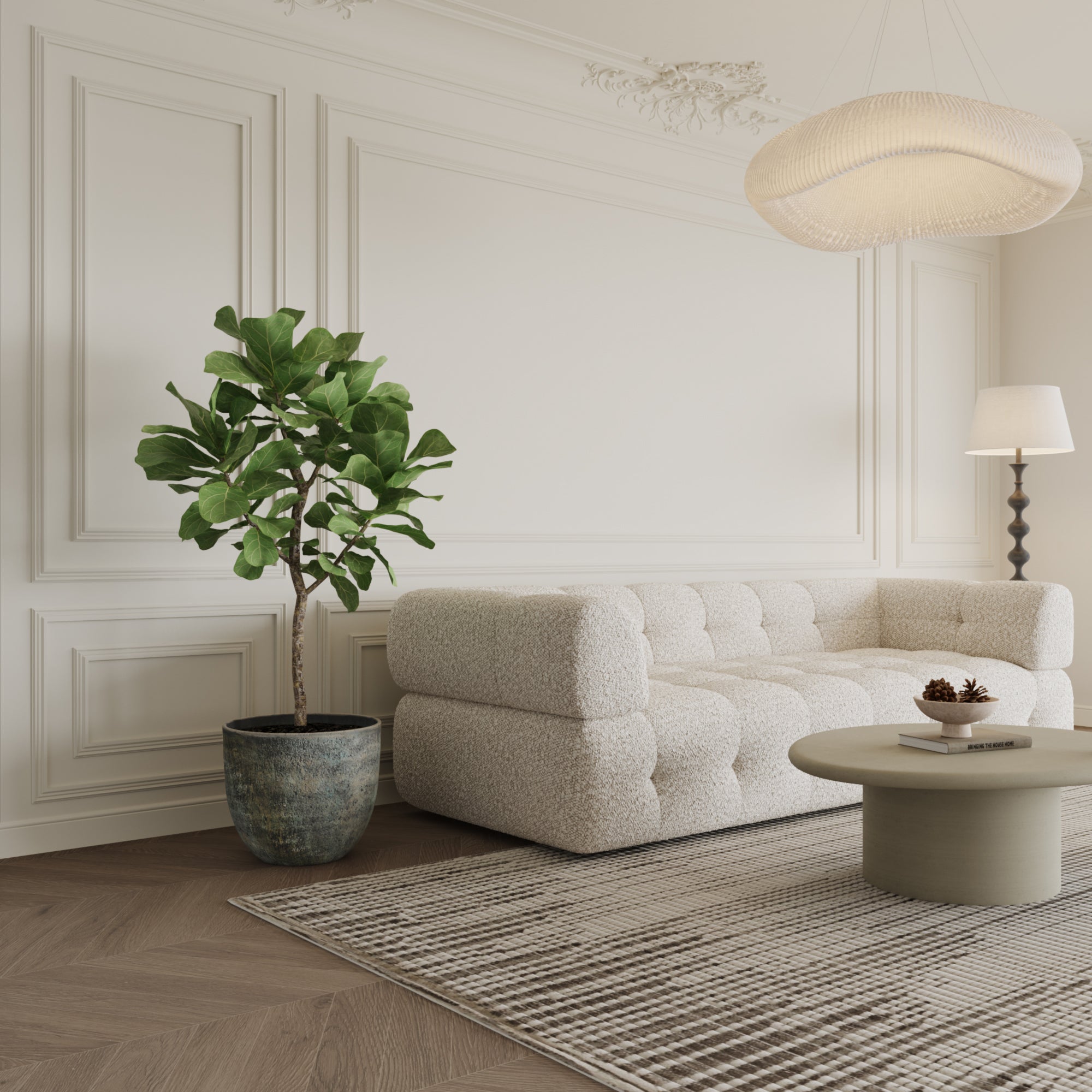 Cache-Pot Terra arrondi 45 cm