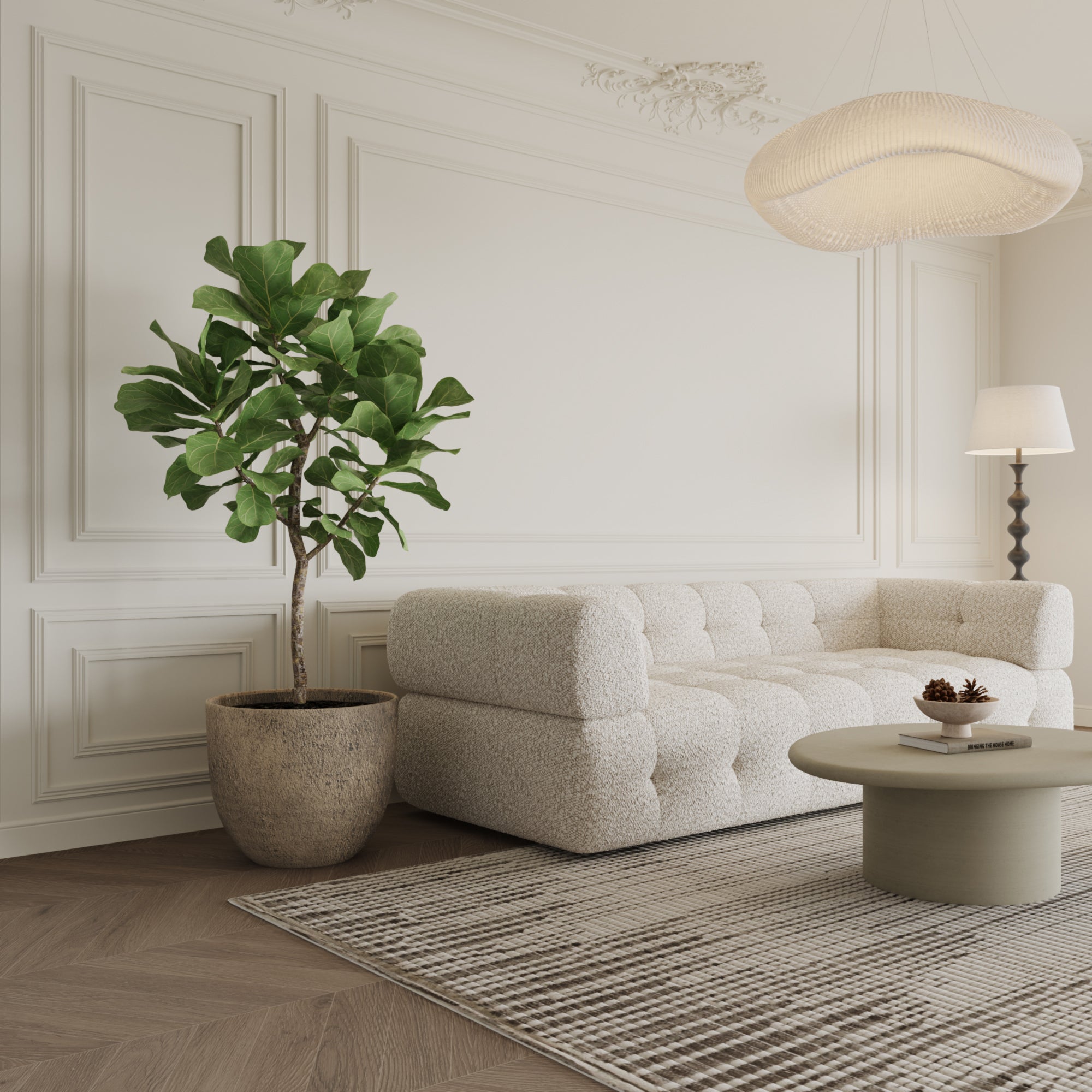 Cache-Pot Terra arrondi 54 cm