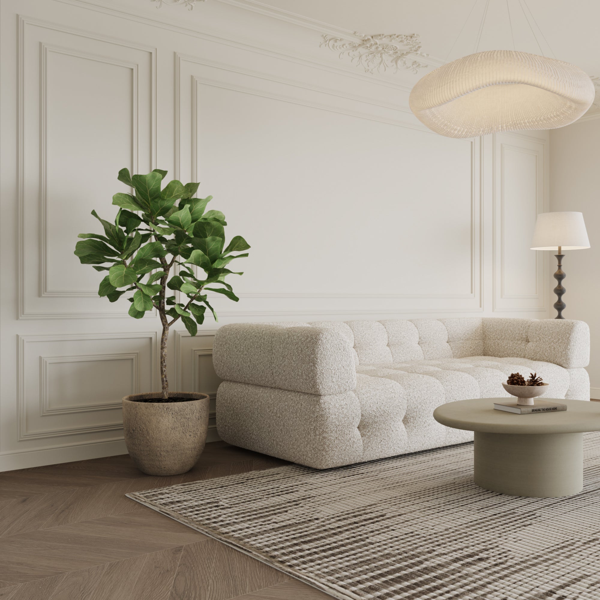 Cache-Pot Terra arrondi 45 cm