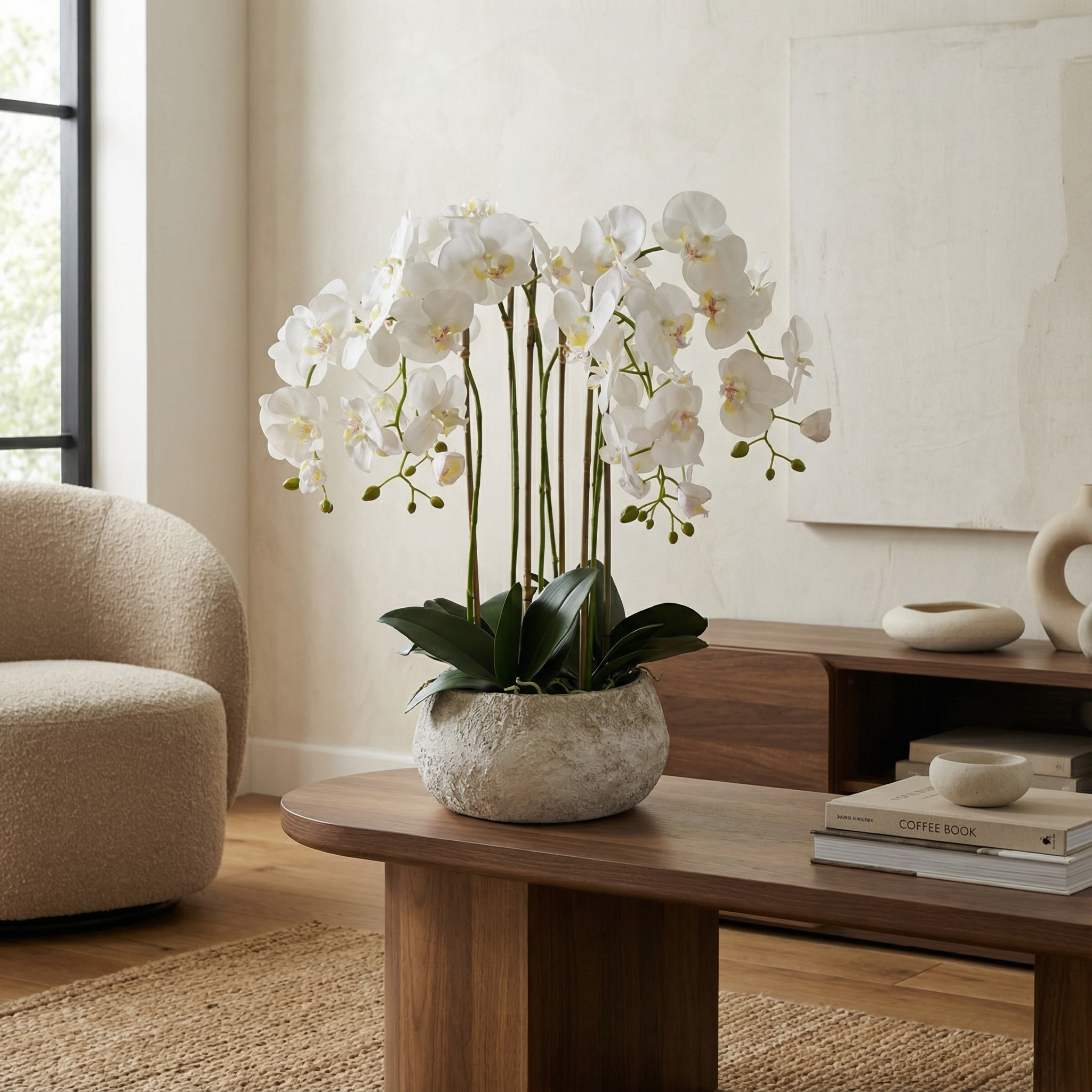 Composition d'Orchidée Séréna 70 cm