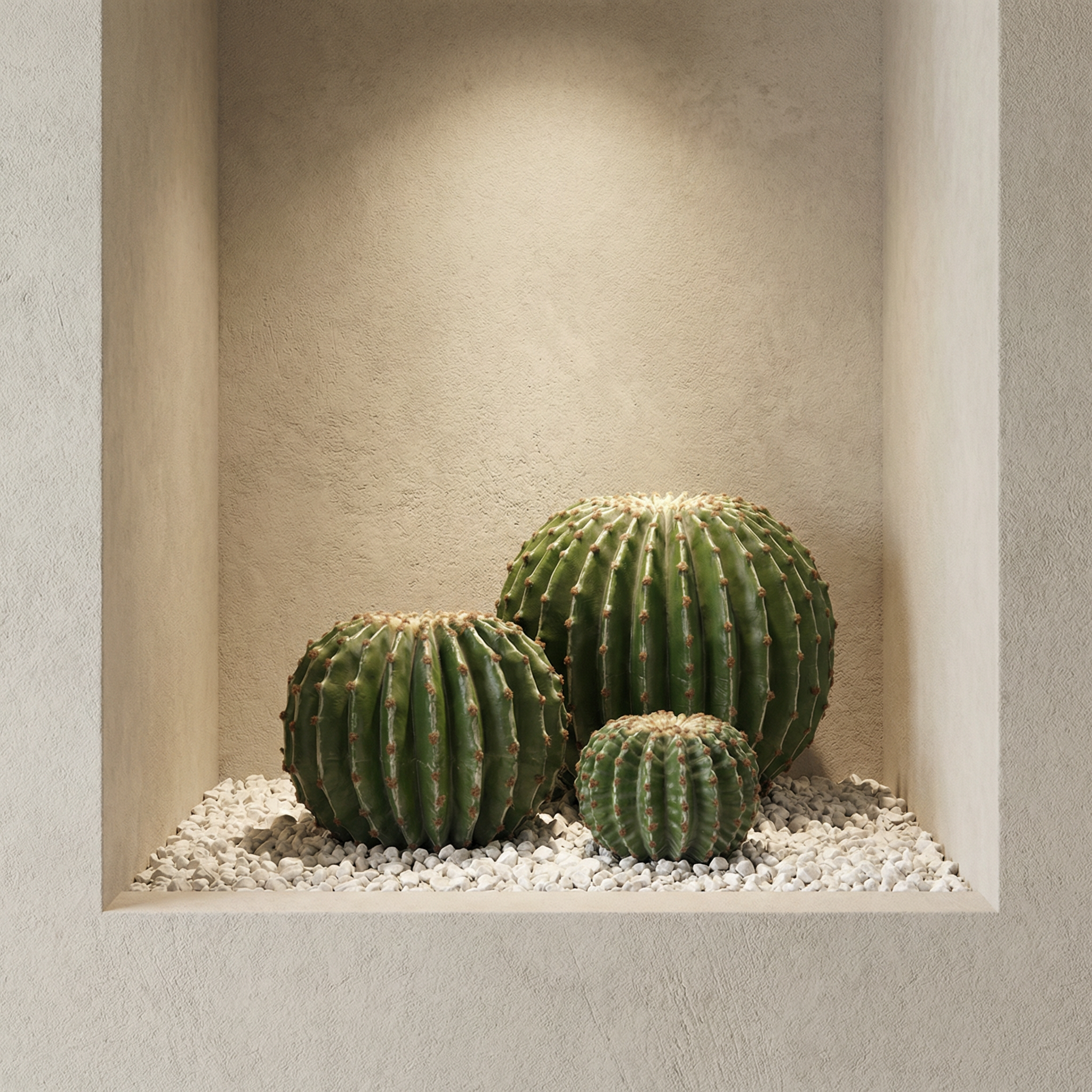 Cactus rond en pot 31 cm