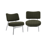 Set of 2 Iggy armchairs