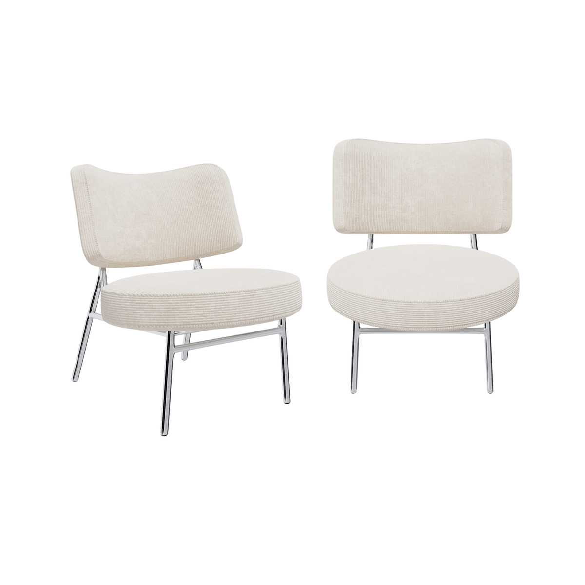 Lot de 2 fauteuils Iggy