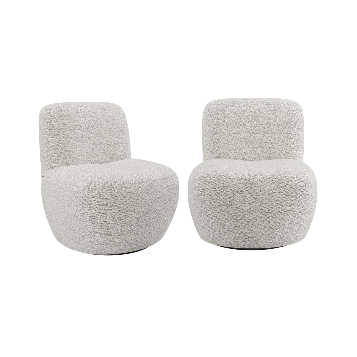 Lot de 2 fauteuils pivotant Jena