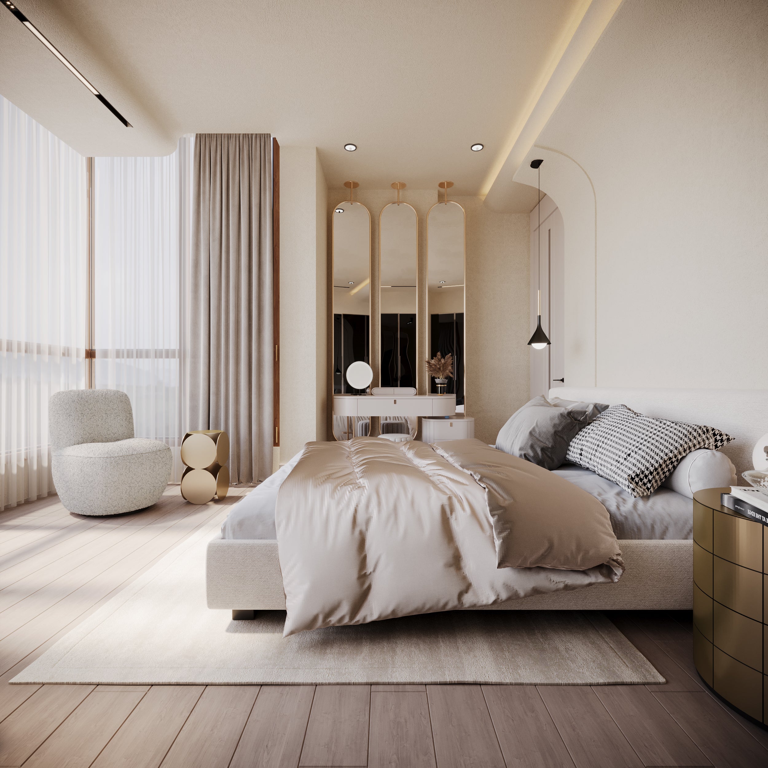 Lot de 2 fauteuils pivotant Jena