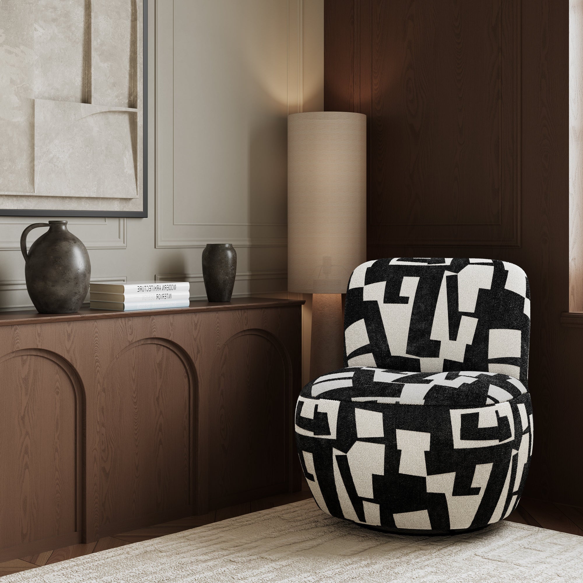 Fauteuil pivotant Jena