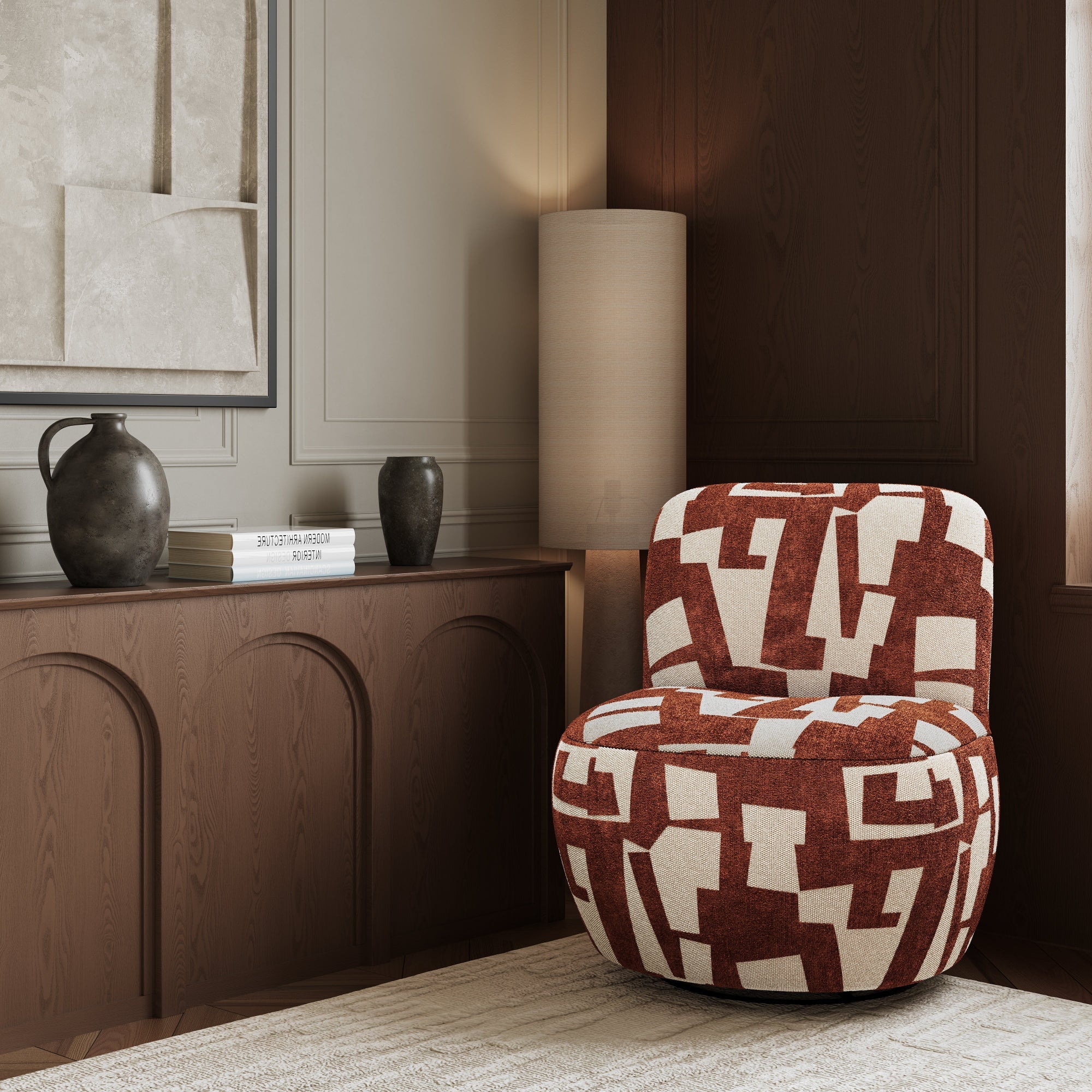 Fauteuil pivotant Jena