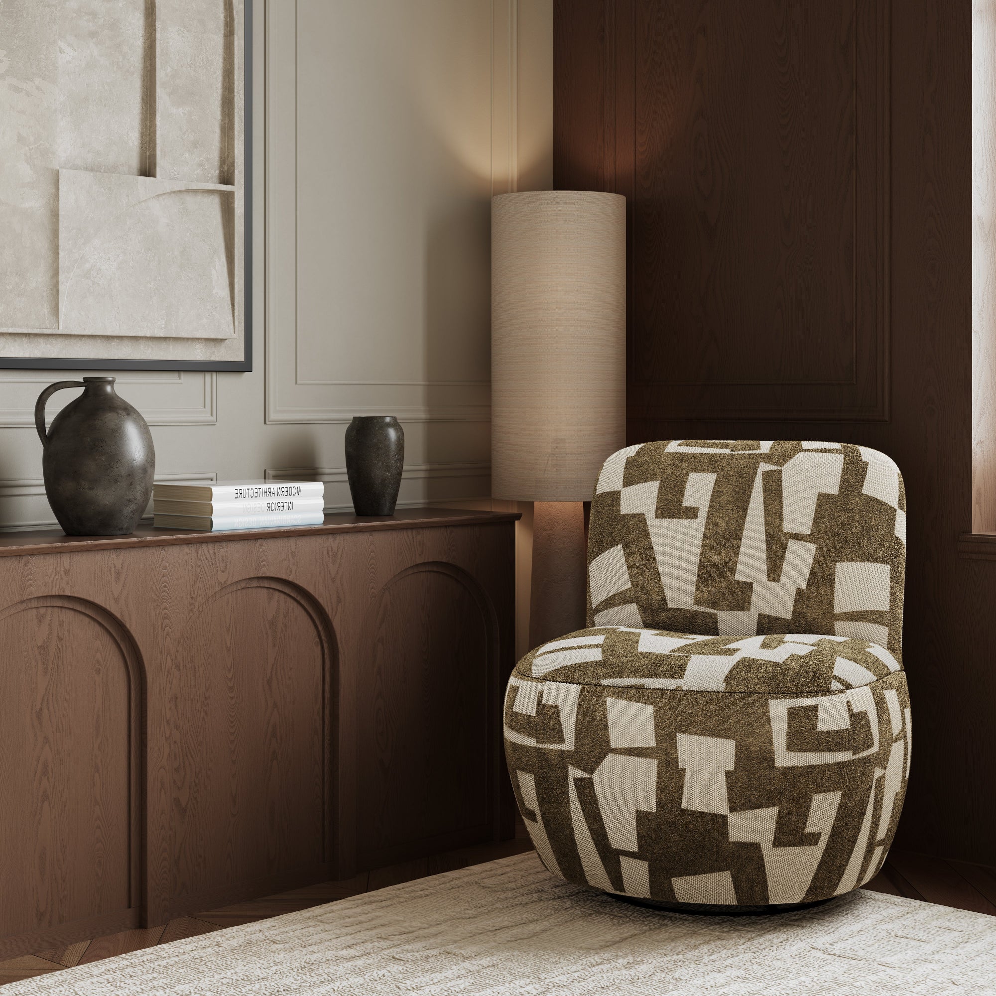 Fauteuil pivotant Jena
